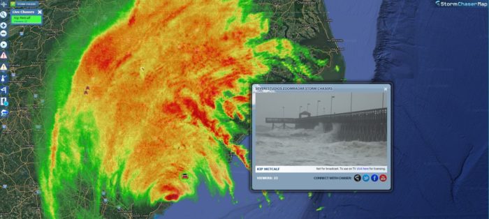 Hurricane Matthew South Carolina Zoom Radar