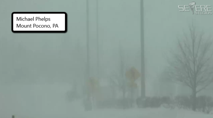 Nor'easter Whiteout Conditions