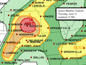 6-15 Updated Severe Weather Outlook
