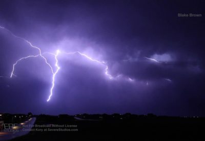 Sioux Falls SD Upward Lightning 6-13-17