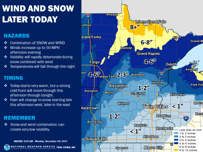 12-4 NWS Twin Cities Forecast