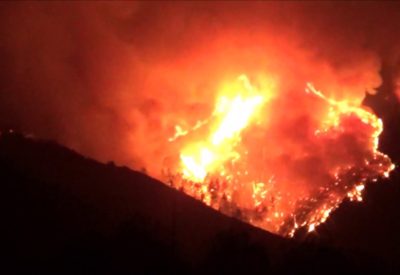 Orange Co. CA Holy Fire