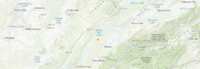 12-12 East TN Earthquake