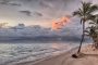 Tropical Beach Sunset Storm Hurricane