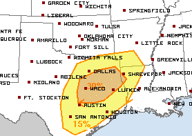 3-17-22 Severe Weather Probabilities Day 5