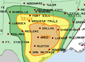 3-21-22 Severe Weather Outlook