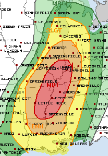 4-13-22 Severe Weather Outlook