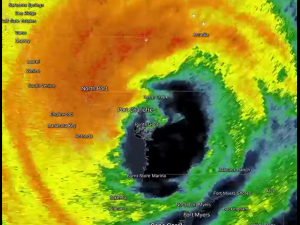 Mesovortex Ian continues across Florida Radar